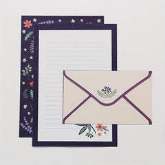 6Pcs Letter Paper 3Pcs Envelopes Stationary Set School Supplies