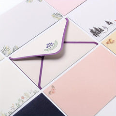 6Pcs Letter Paper 3Pcs Envelopes Stationary Set School Supplies
