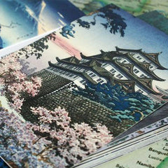 30 Sheets Ground House Art Postcard 14