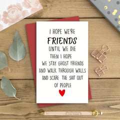 Funny Birthday Card For Friends Men Women Personalized Birthday Cards