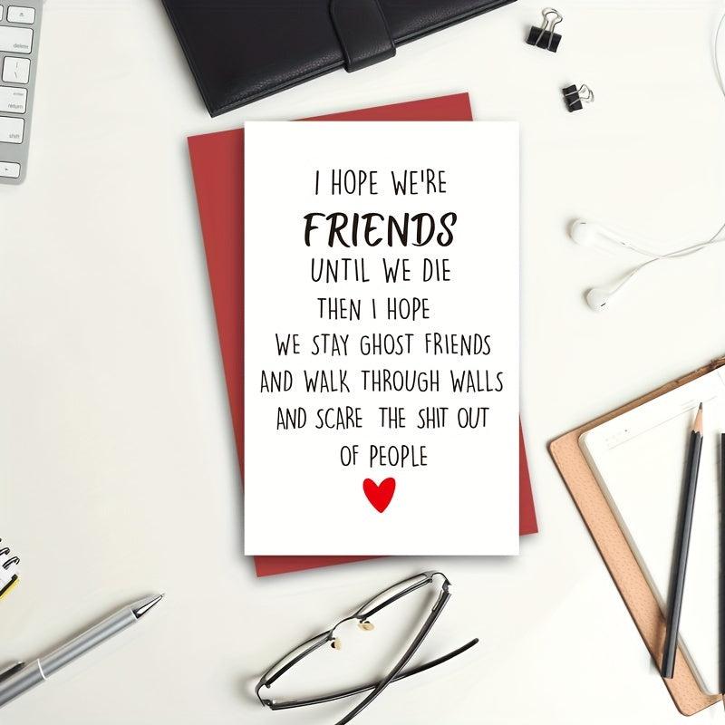 Funny Birthday Card For Friends Men Women Personalized Birthday Cards