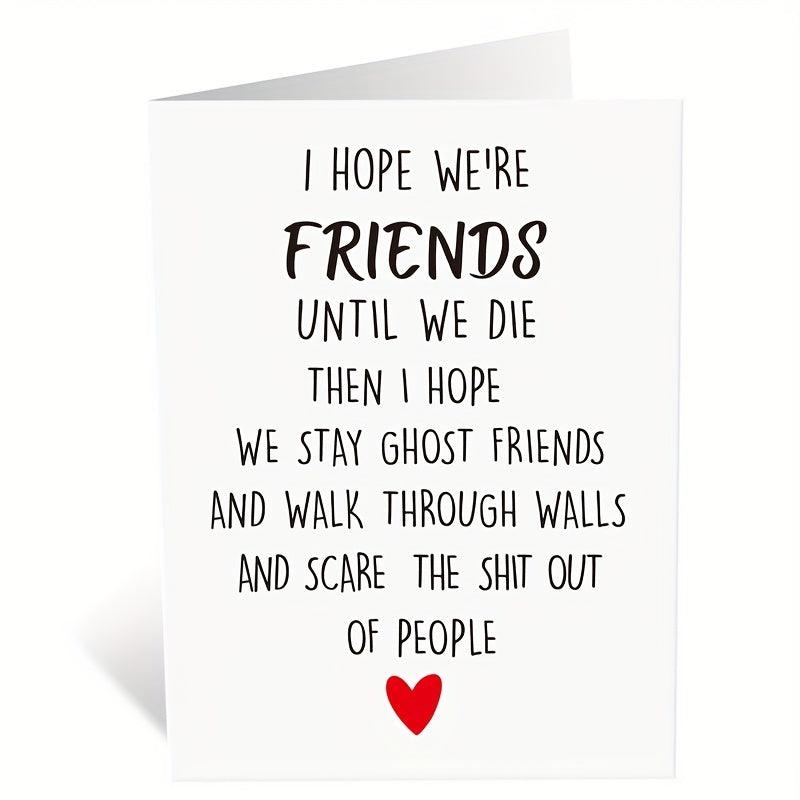 Funny Birthday Card For Friends Men Women Personalized Birthday Cards