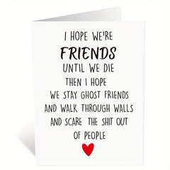 Funny Birthday Card For Friends Men Women Personalized Birthday Cards
