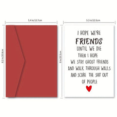 Funny Birthday Card For Friends Men Women Personalized Birthday Cards