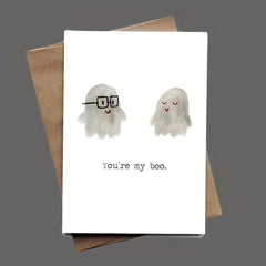 You're My Boo Greeting Card For Him Her I Love You Birthday Anniversary