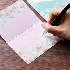 6pcs Scenery Painting Greeting Cards for Holidays & Occasions