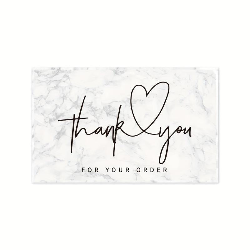 250pcs Coated Paper Business Card Gift Packaging Decorative Card