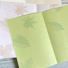 Pink Paper Dried Flower Greeting Card For Coworker Mother's Day Blessings