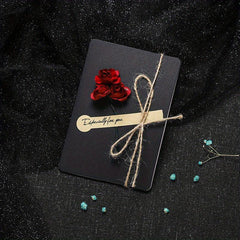 Vintage Flowers DIY Greeting Card for Teachers' Birthday