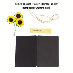 Vintage Flowers DIY Greeting Card for Teachers' Birthday