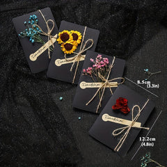 Vintage Flowers DIY Greeting Card for Teachers' Birthday