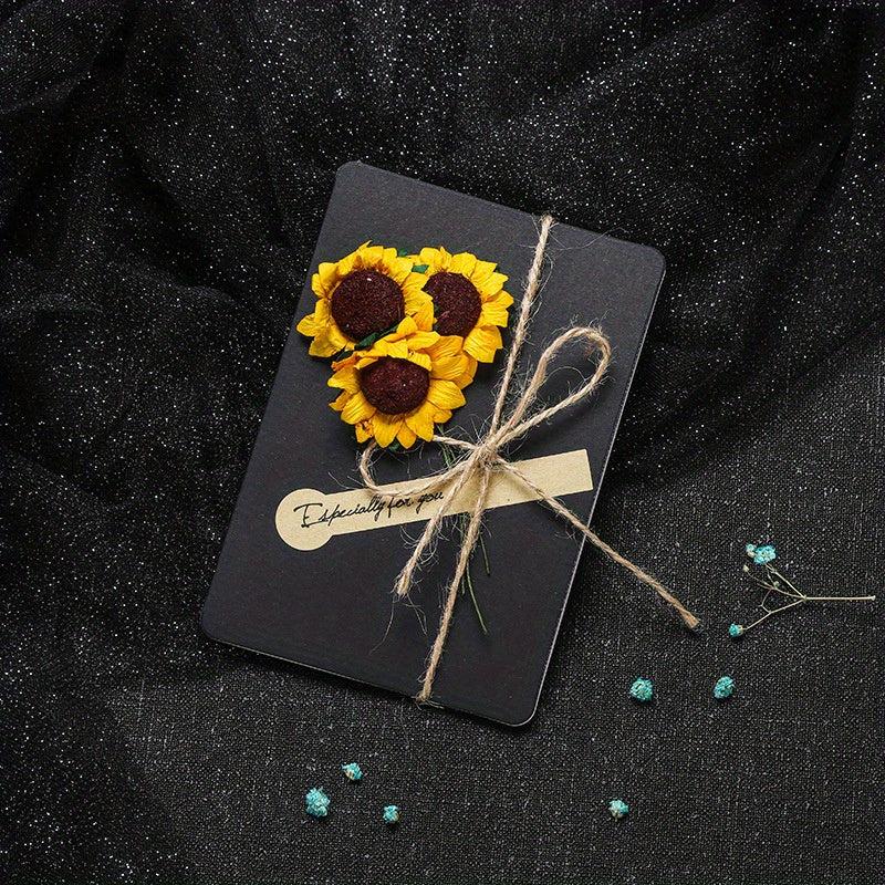 Vintage Flowers DIY Greeting Card for Teachers' Birthday