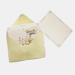 Thanksgiving Cards Set with Envelopes - Pack of 10