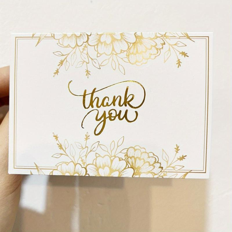 Thanksgiving Cards Set with Envelopes - Pack of 10