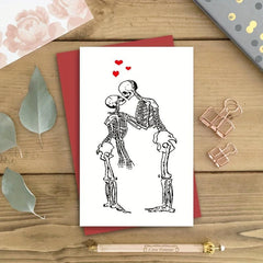 Funny Anniversary Card for Him Her - Unique Halloween's Card