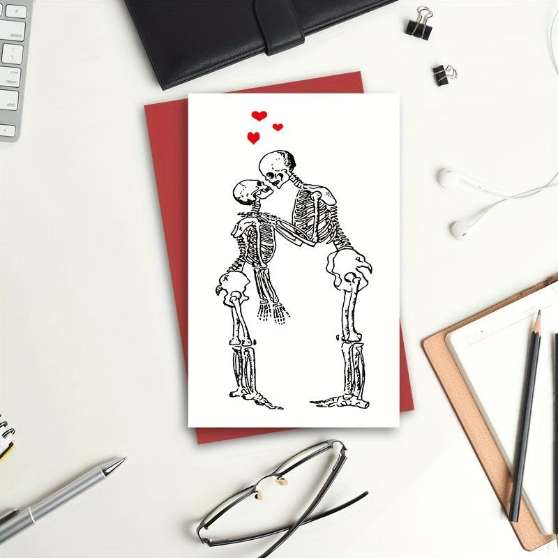 Funny Anniversary Card for Him Her - Unique Halloween's Card