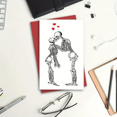 Funny Anniversary Card for Him Her - Unique Halloween's Card