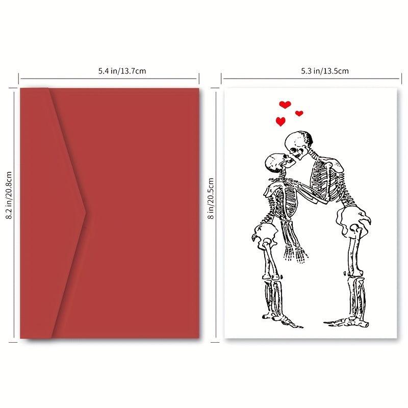 Funny Anniversary Card for Him Her - Unique Halloween's Card