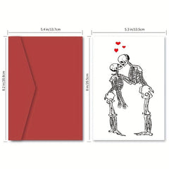 Funny Anniversary Card for Him Her - Unique Halloween's Card