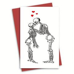 Funny Anniversary Card for Him Her - Unique Halloween's Card
