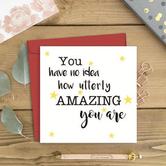 Funny Birthday Greeting Card Thank You Card Encouragement Card for Men Women