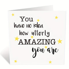 Funny Birthday Greeting Card Thank You Card Encouragement Card for Men Women