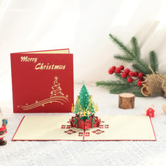 3D Christmas Card: Stunning Christmas Tree, Perfect Holiday Gift