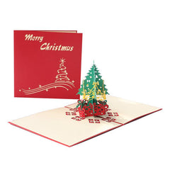3D Christmas Card: Stunning Christmas Tree, Perfect Holiday Gift