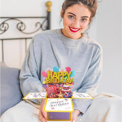 Happy Birthday Pop Up Card For Women Men Funny Bday Gift For Students