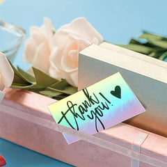 50 Thank You Laser Cards Wedding Invitation Card Holiday Greeting Card