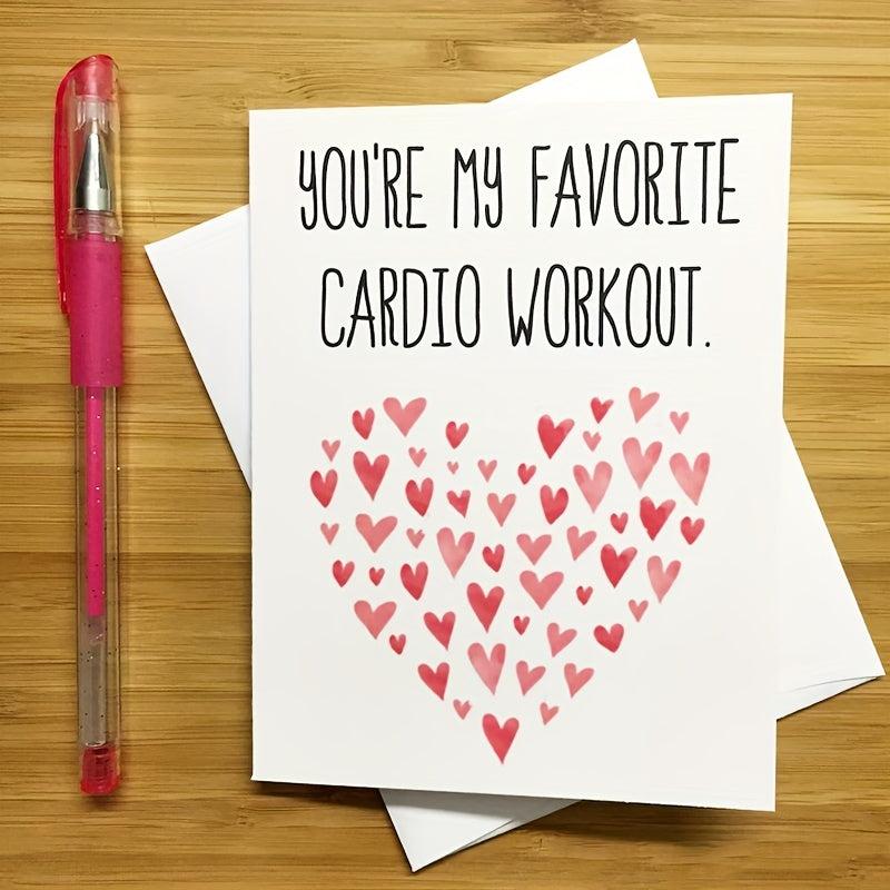 1pc Sexy Naughty Love Anniversary Romantic Happy Card