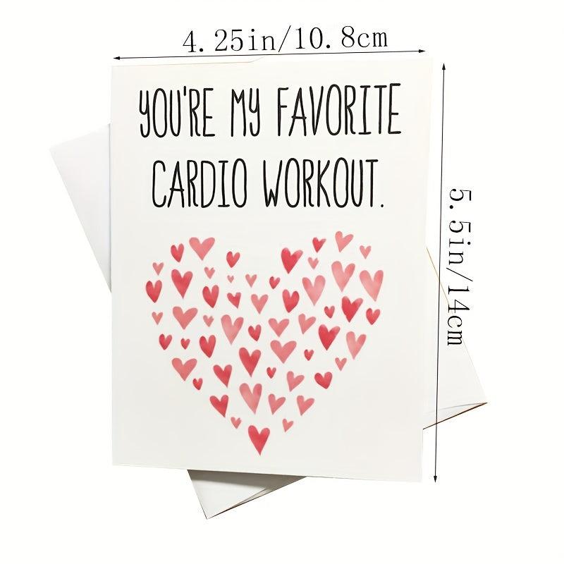 1pc Sexy Naughty Love Anniversary Romantic Happy Card