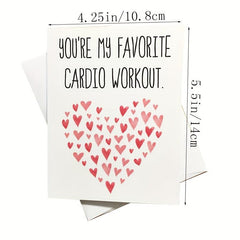 1pc Sexy Naughty Love Anniversary Romantic Happy Card