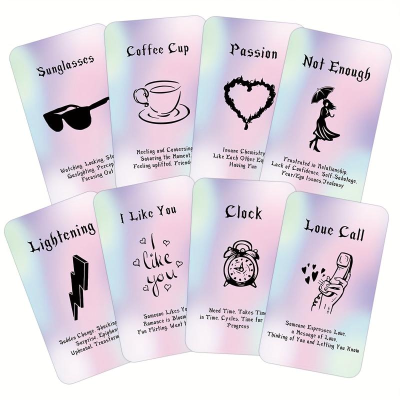 Oracle Cards Box Tarot Deck for Beginners Twin Flame Tarot Cards