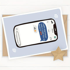 Funny Birthday Card For Dad Cheeky Bday Greeting Card Daddy