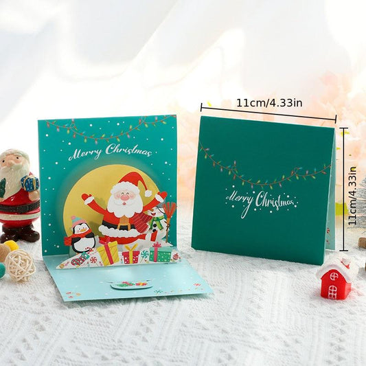 3D Christmas Tree Card Creative Gift