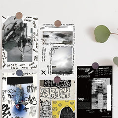 10pcs Graffiti Poster Card Postcard Wall Bedroom Decoration