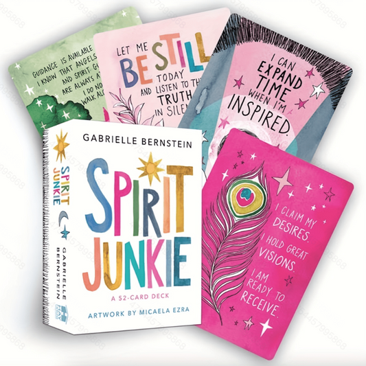 Spirit Junkie Card Deck with QR Code Guidebook