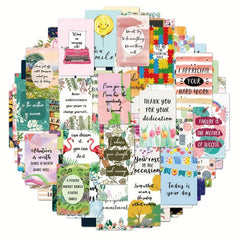 72pcs Lunch Box Notes Encouragement Cards 2 3in