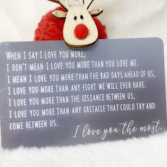 Metal Wallet Card Thanksgiving Gift On Confession Wallet Insert Card