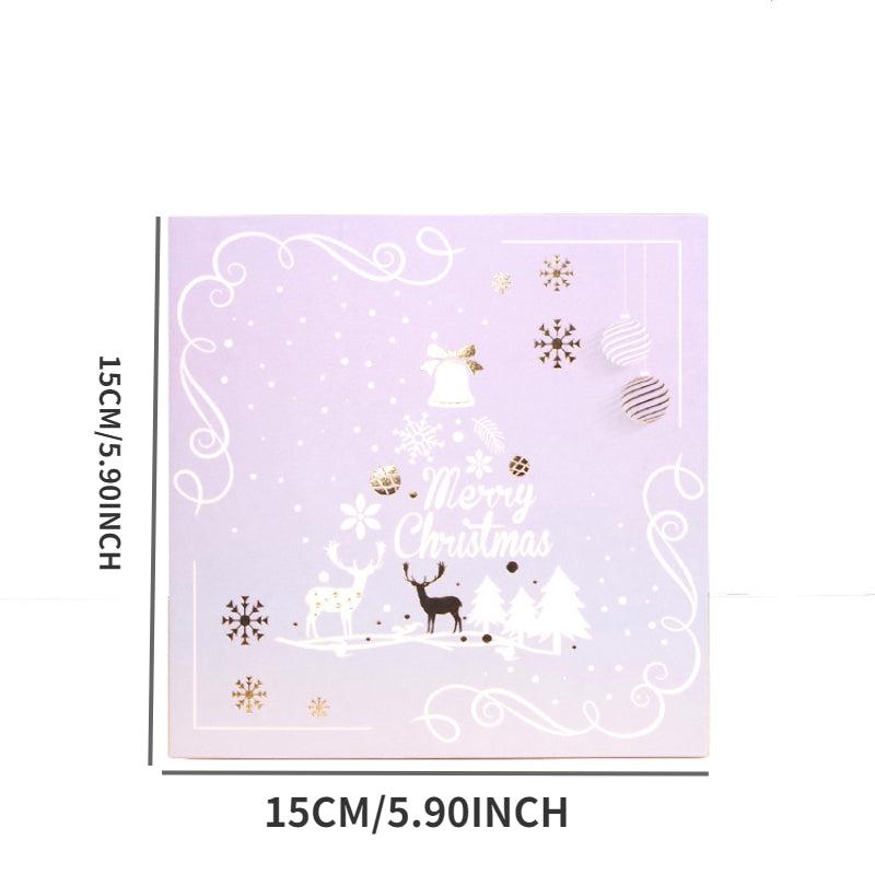 Christmas Holiday 3D Crystal Ball Greeting Card