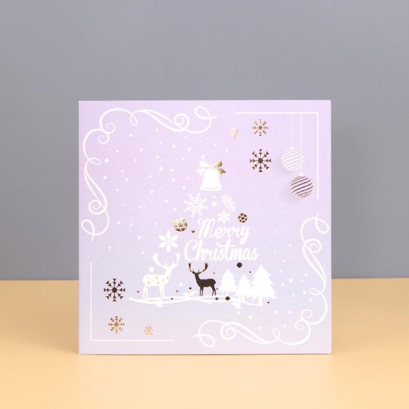 Christmas Holiday 3D Crystal Ball Greeting Card