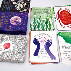 Attractor Pockets Cards with QRCode & Guidebook
