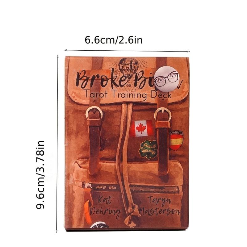Broken B Word Tarot Training Deck & Guidebook