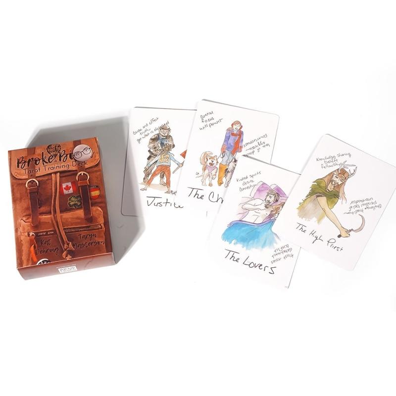 Broken B Word Tarot Training Deck & Guidebook