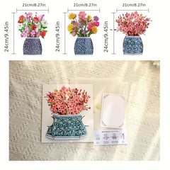 3D Popup Greeting Card for Birthday Thanksgiving Graduation Wedding Anniversary