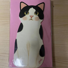 Cat 3D Christmas Card with Colorful Envelope