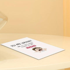 Funny Resignation Card for Coworker - Office Retention Card with Envelope