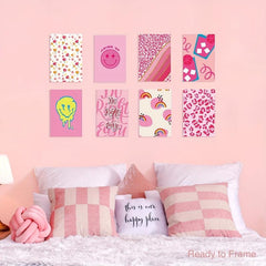 50pcs Preppy Pictures Wall Collage Kit 10 16x15 24 Cm Preppy Room Decor