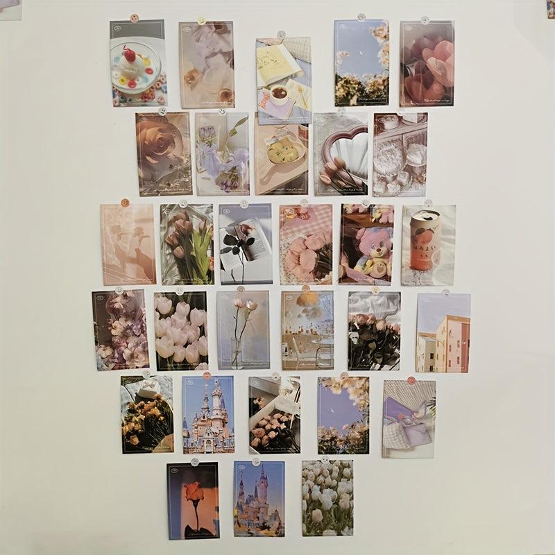 Small Fresh 30 Cards Postcard Art Poster Wall Decoration